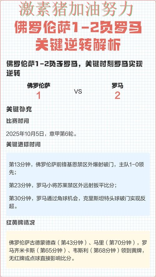 意甲关键进球走势反转