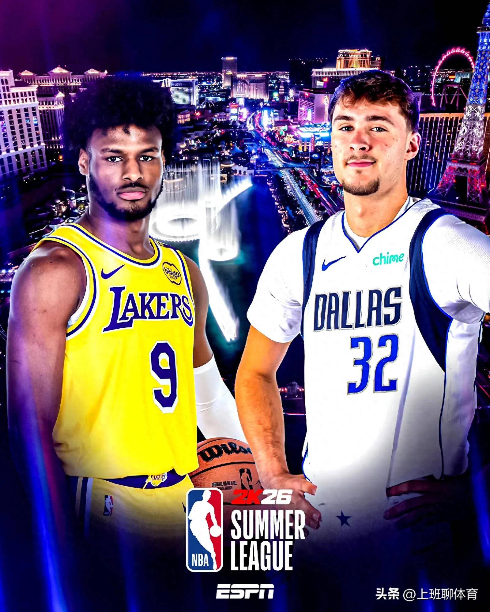 关于NBA夏联揭幕战公布：状元弗拉格战湖人布朗尼新科榜眼探的信息